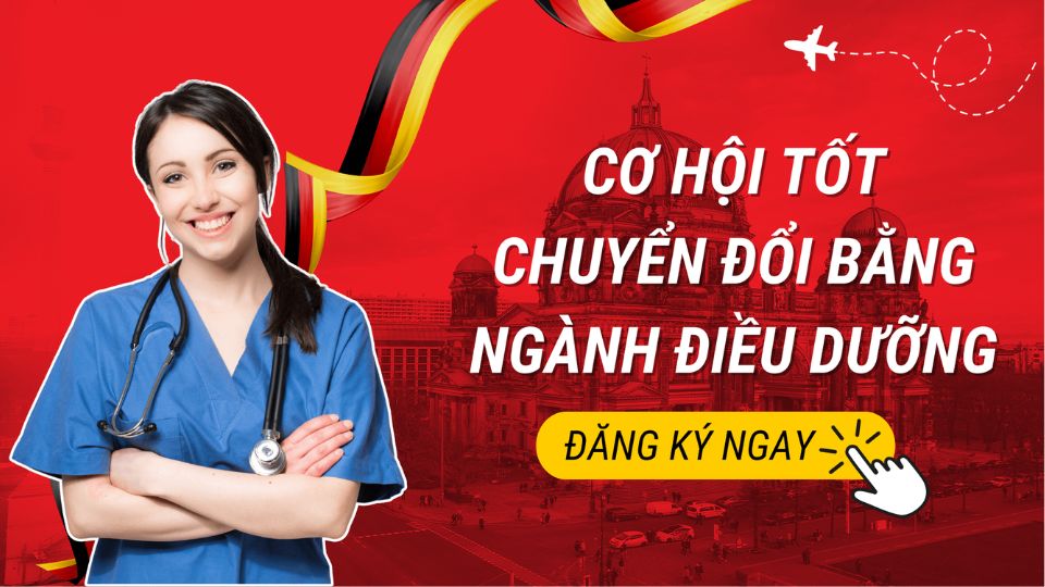 Tổng hợp du học nghề điều dưỡng chuyển đổi bằng tại Đức
