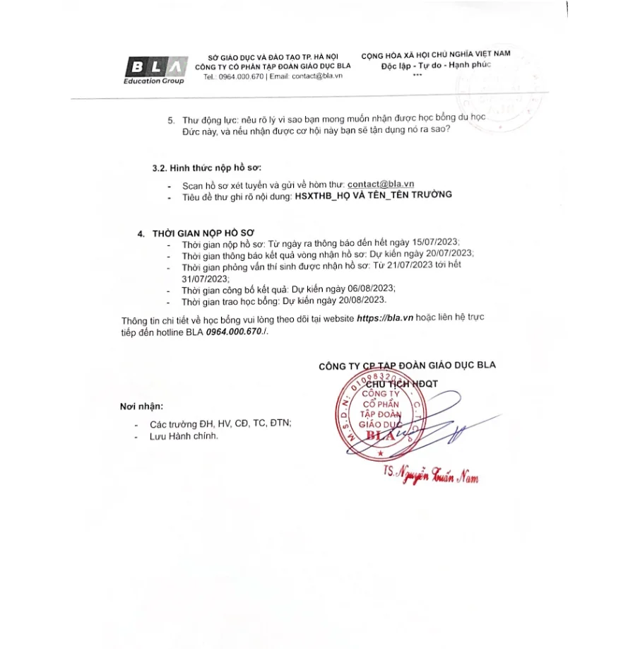 Học bổng du học đức bla con đường tiến tới tương lại cho các bạn trẻ
