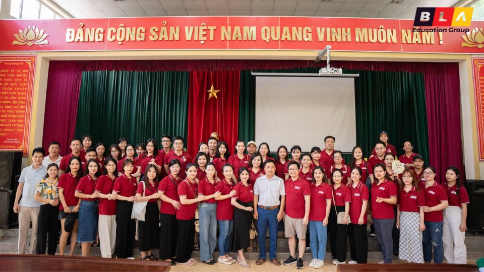 Tập đoàn giáo dục BLA và công tác thiện nguyện tại xã Phú Thanh