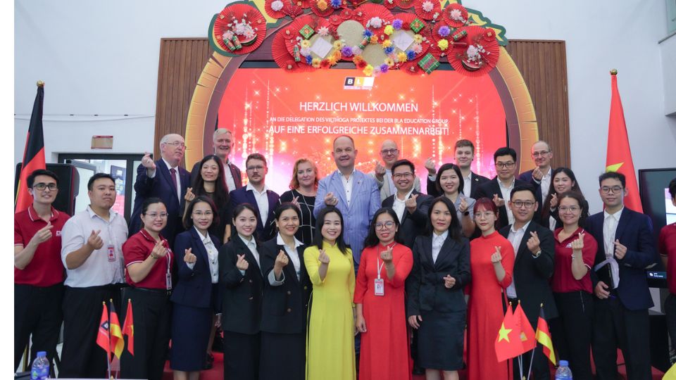Lễ ký kết hợp tác giữa Tập đoàn giáo dục BLA và Bang Sachsen – Anhalt, Đức