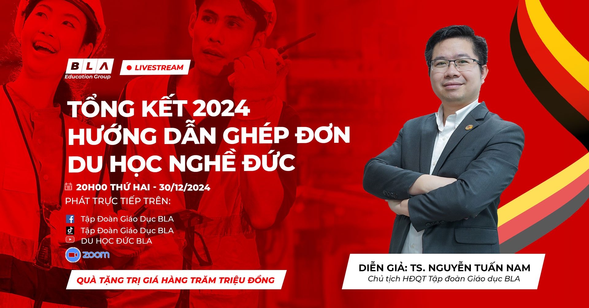 Livestream tổng kết 2024