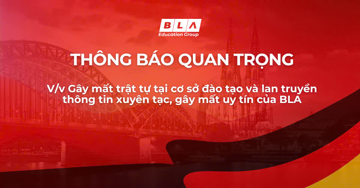 Thông báo quan trọng