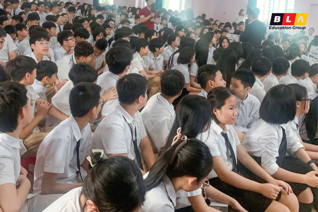 Học sinh Trường THPT tham gia sự kiện hướng nghiệp du học ĐỨc Học sinh Trường THPT tham gia sự kiện hướng nghiệp du học Đức