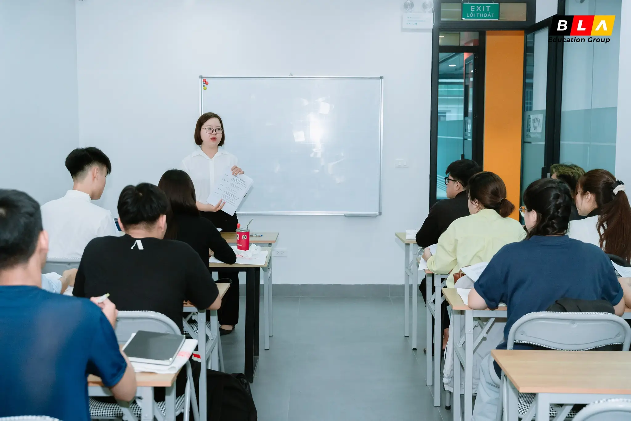 Cơ sở vật chất hiện đại của phòng học BLA