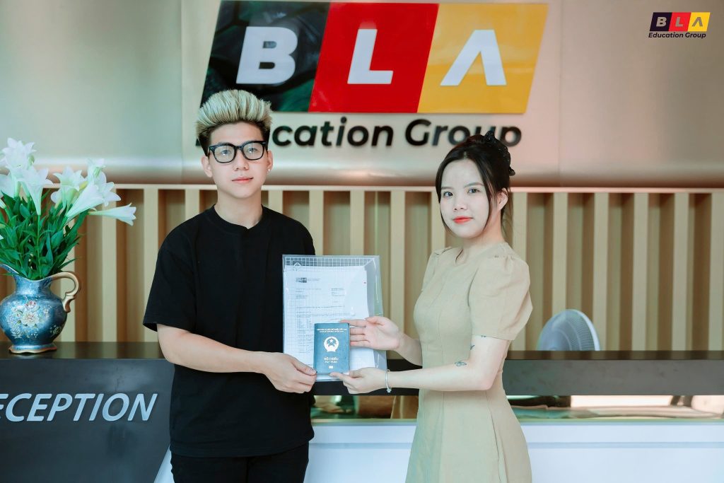 Học viên BLA Nguyễn Văn Hoàn nhận visa Đức Học viên BLA Nguyễn Văn Hoàn nhận visa Đức
