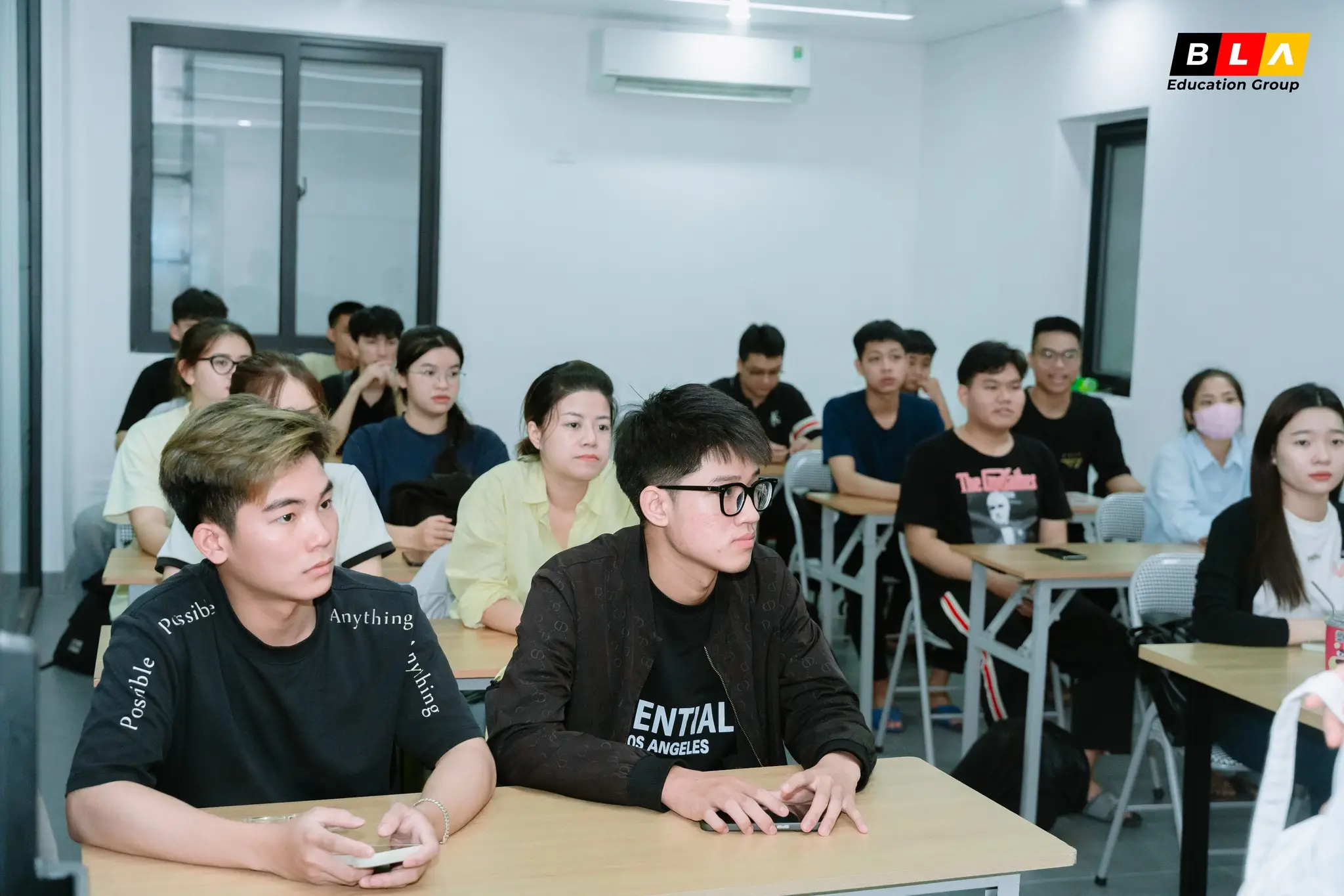Không khí lớp học khai giảng B1 tại BLA vừa qua