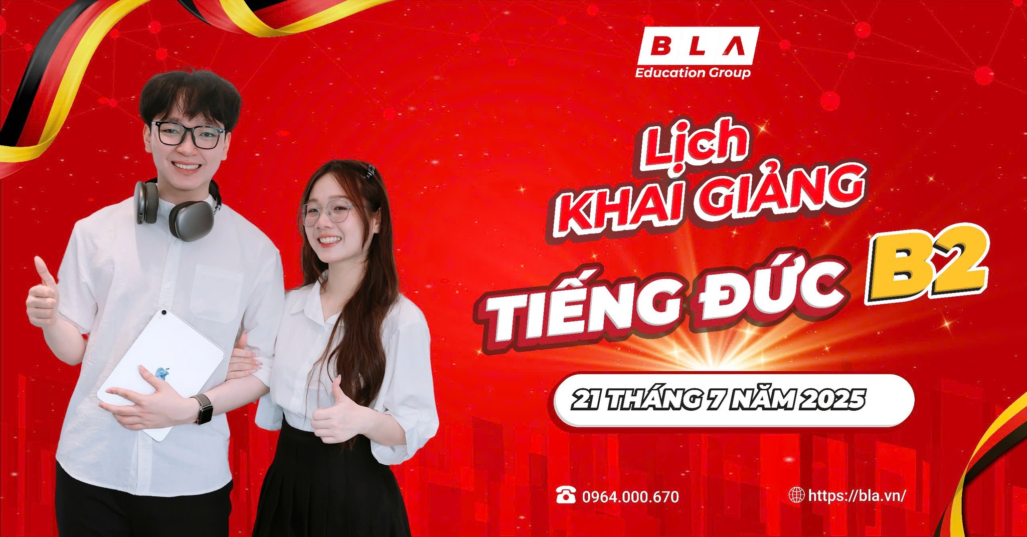 Khởi Động Mùa Hè – Chinh Phục Tiếng Đức B2 Cùng BLA