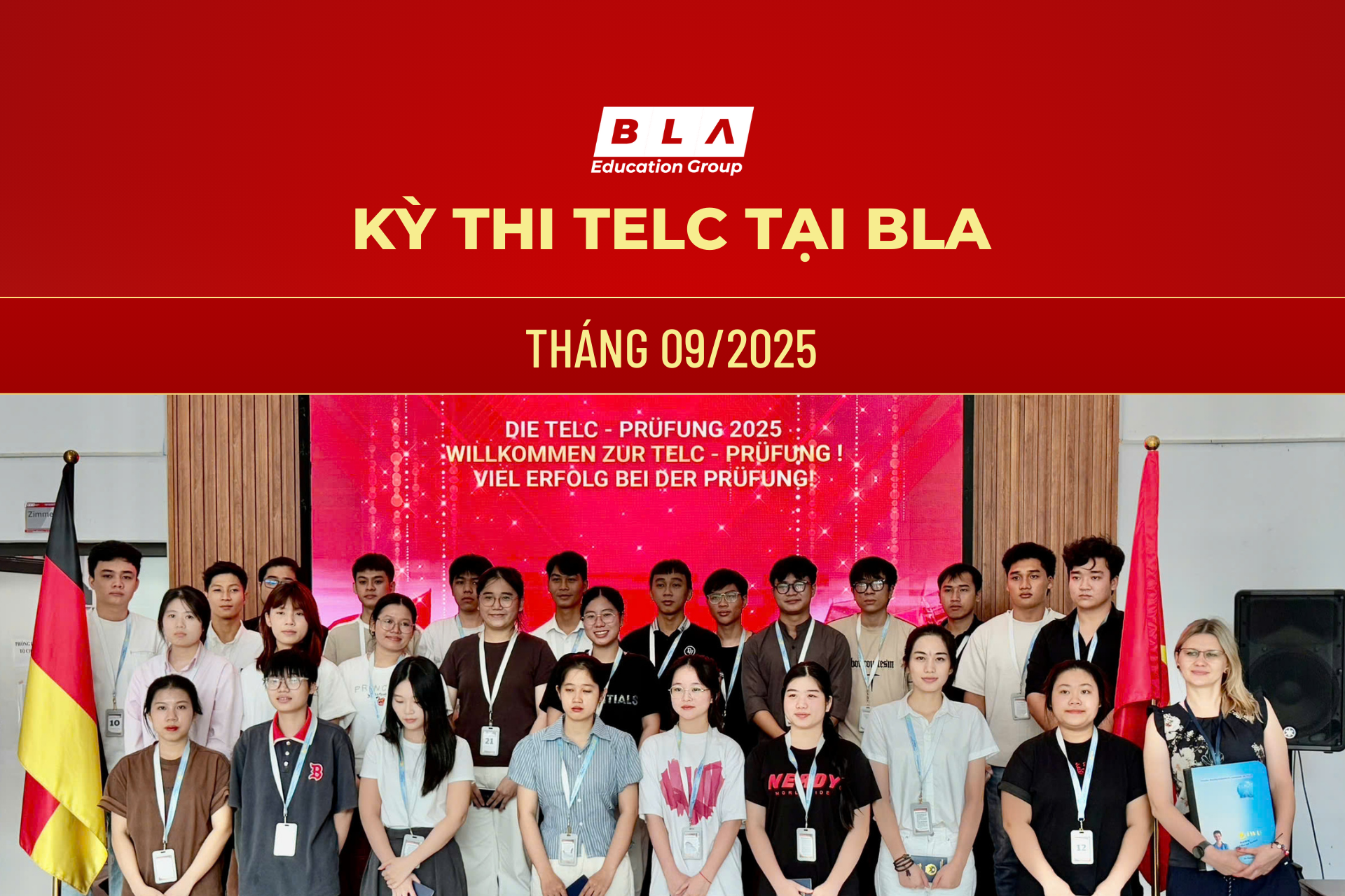 CẬP NHẬT KHÔNG KHÍ TẠI BLA: CÁC HỌC VIÊN SẴN SÀNG CHINH PHỤC KỲ THI TELC