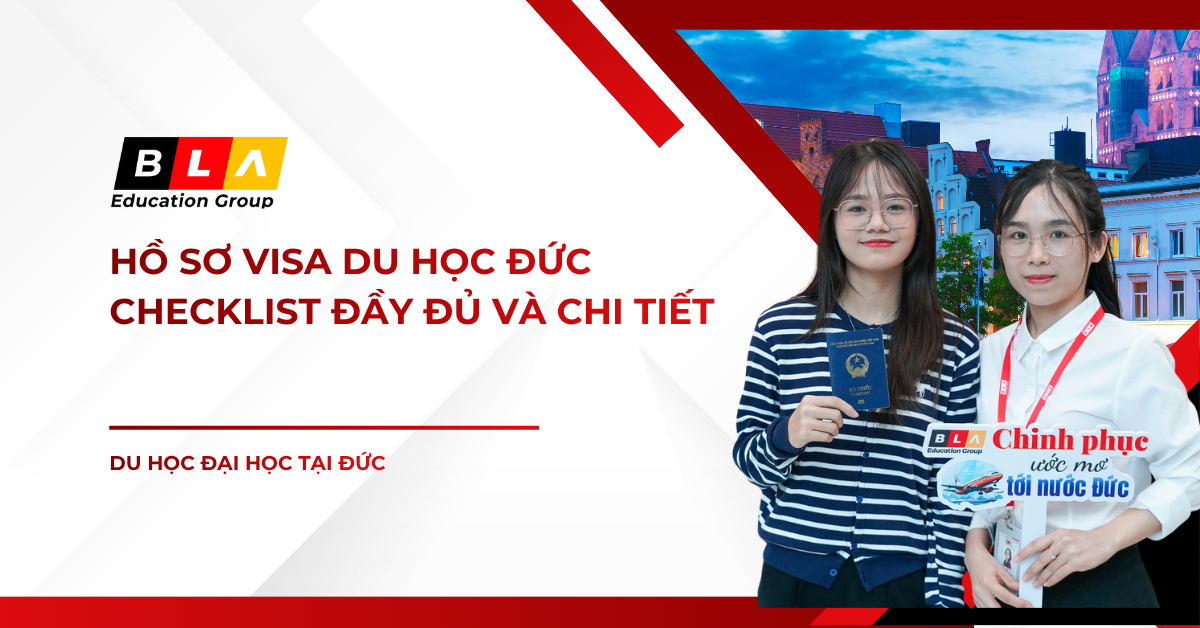 Hồ sơ visa du học Đức: Checklist đầy đủ và chi tiết cho năm 2026