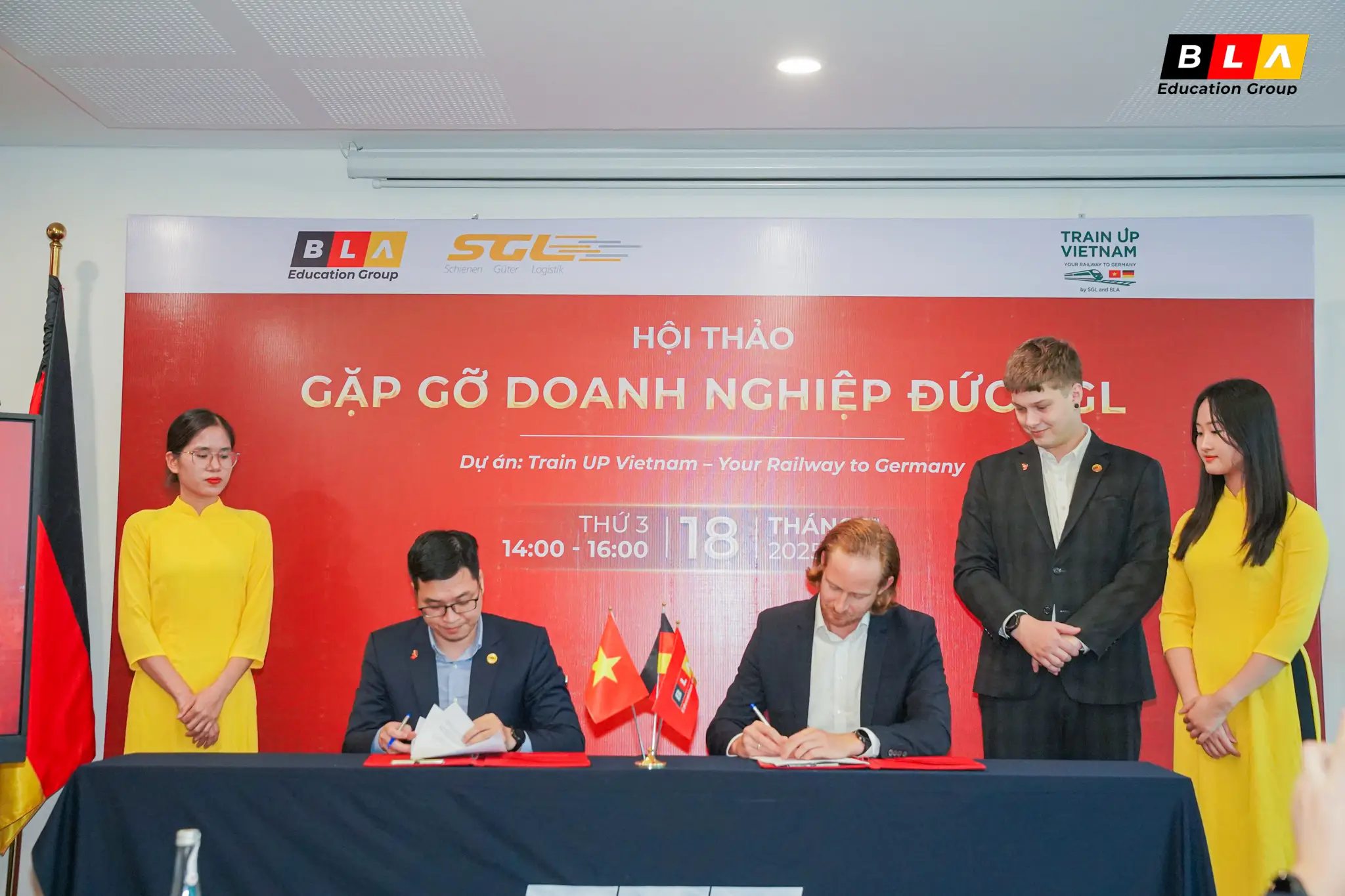 le ký kết du học nghề ngành lái tàu (2)