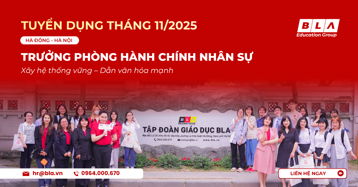 Trưởng Phòng Hành Chính Nhân Sự