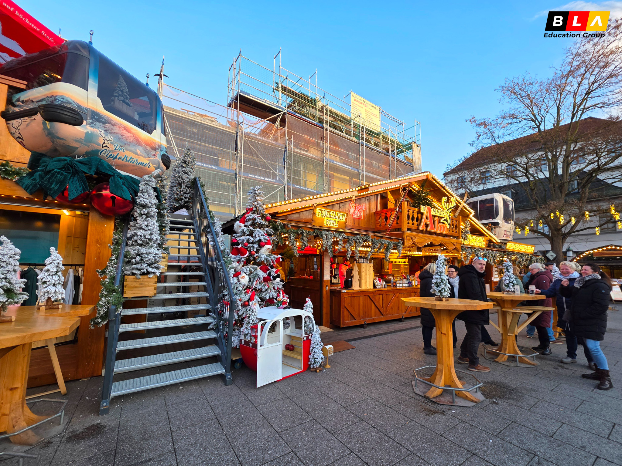 KHÔNG KHÍ GIÁNG SINH TẠI ĐỨC QUA CHUYẾN CÔNG TÁC CỦA BLA