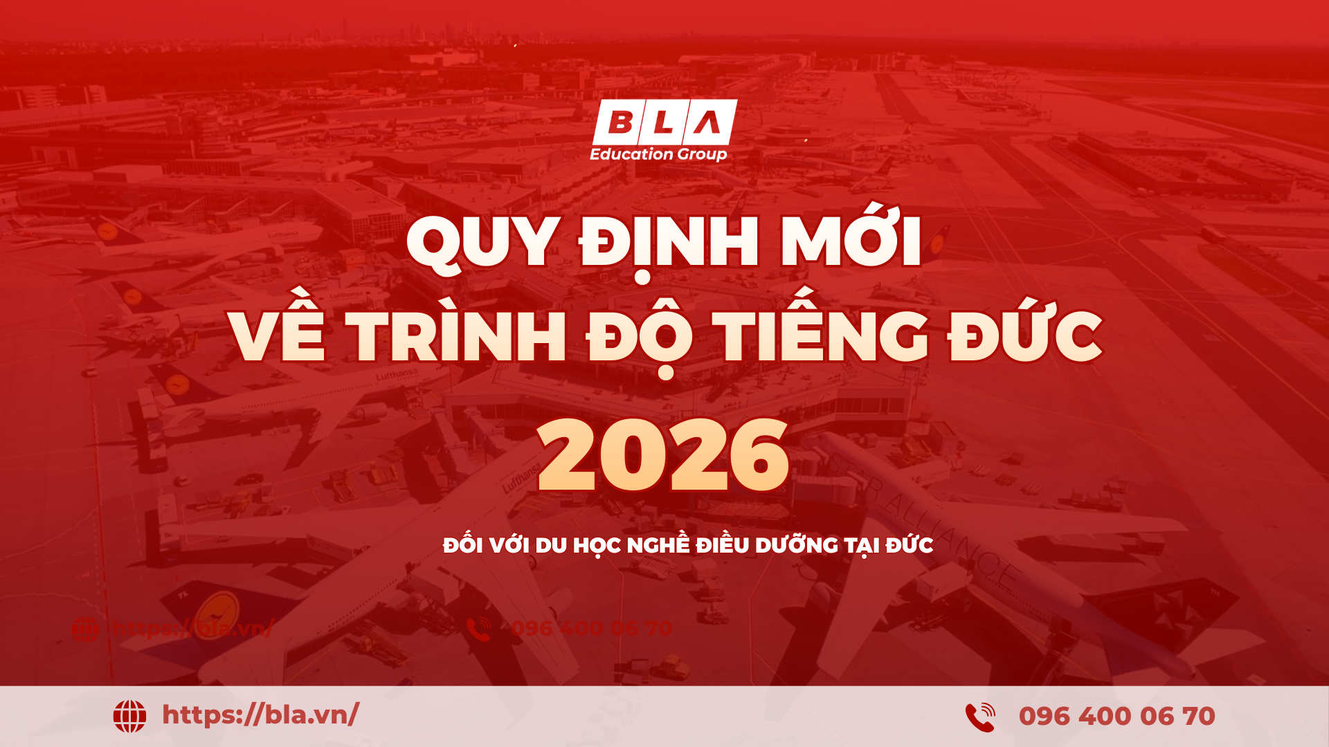 QUY ĐỊNH MỚI VỀ TRÌNH ĐỘ TIẾNG ĐỨC ĐỐI VỚI DU HỌC NGHỀ ĐIỀU DƯỠNG TẠI ĐỨC 2026