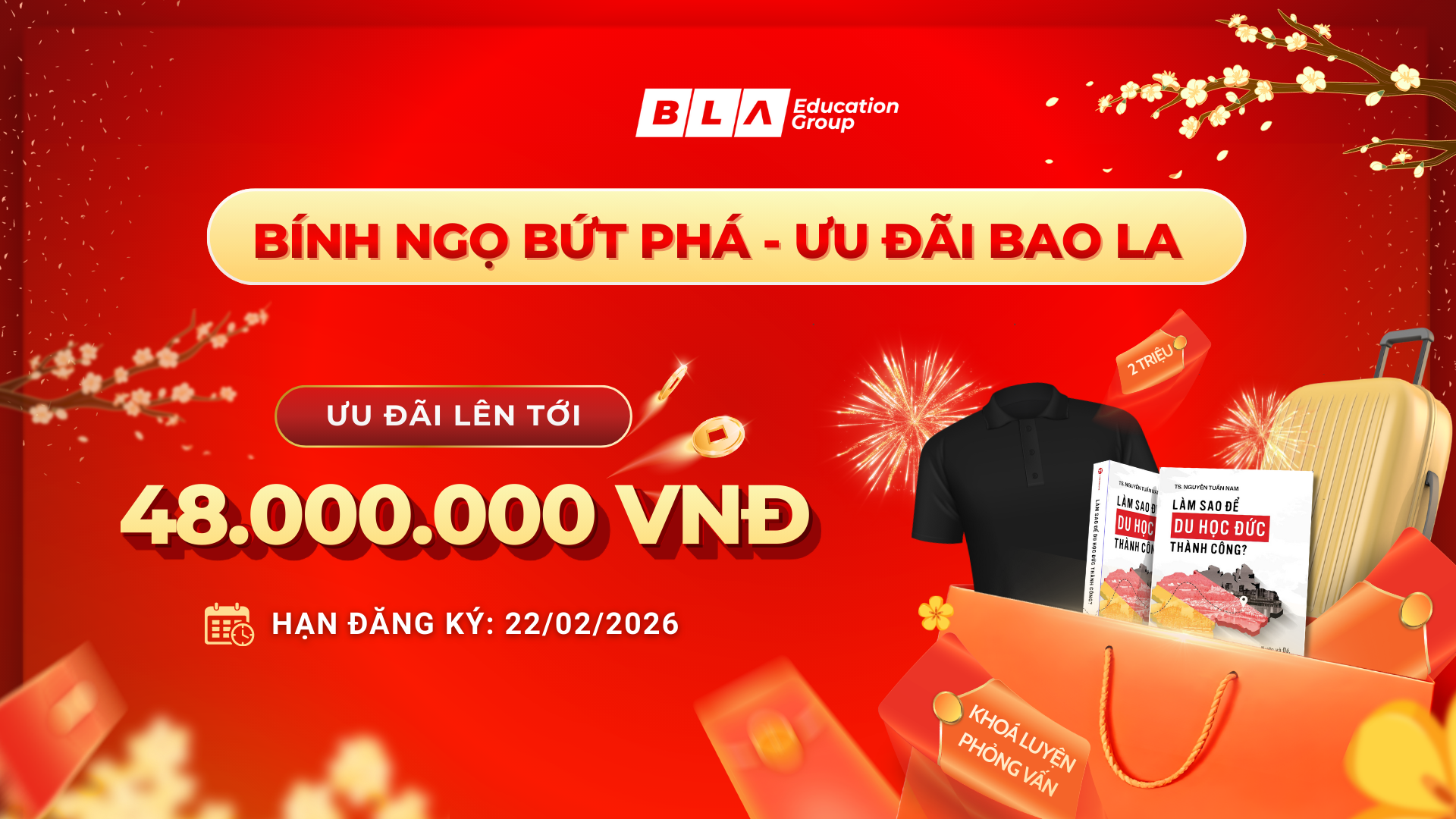 ƯU ĐÃI LỚN NHẤT NĂM CHÀO MỪNG XUÂN BÍNH NGỌ 2026