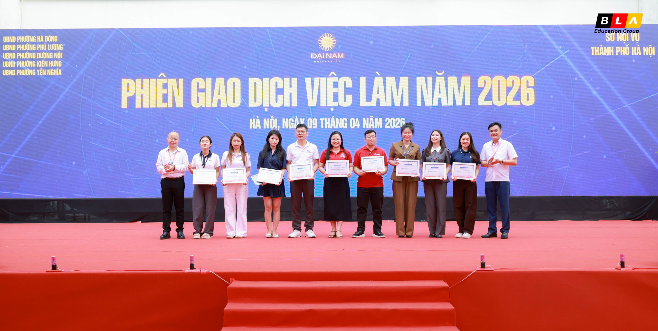 DNU JOB FAIR 2026: TẬP ĐOÀN GIÁO DỤC BLA ĐỒNG HÀNH CÙNG SINH VIÊN ĐẠI HỌC ĐẠI NAM