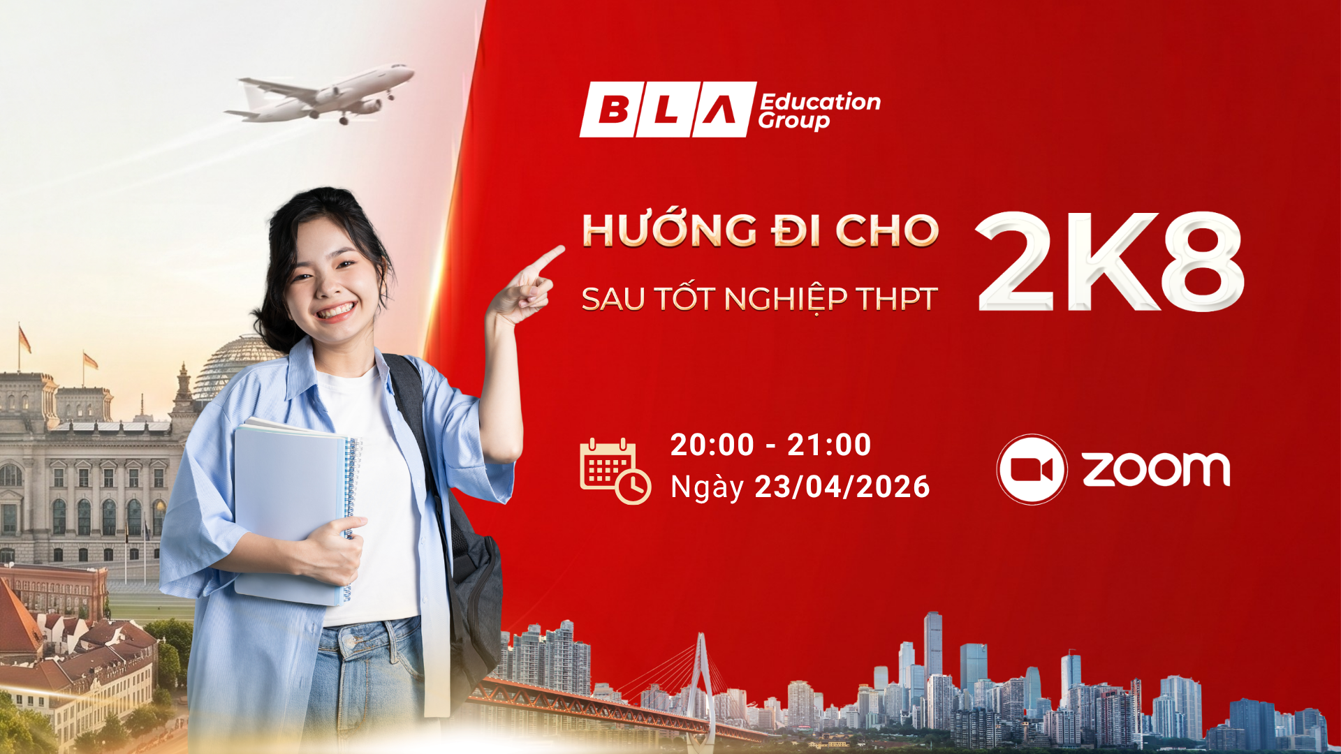 DU HỌC ĐỨC 2026 HƯỚNG ĐI CHO 2K8 SAU TỐT NGHIỆP THPT