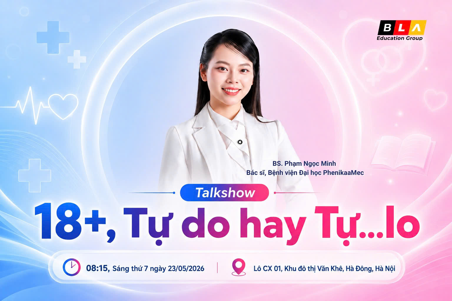 TALKSHOW | TRANG BỊ KIẾN THỨC SỨC KHỎE & KỸ NĂNG BẢO VỆ BẢN THÂN KHI HỌC TẬP, LÀM VIỆC TẠI ĐỨC
