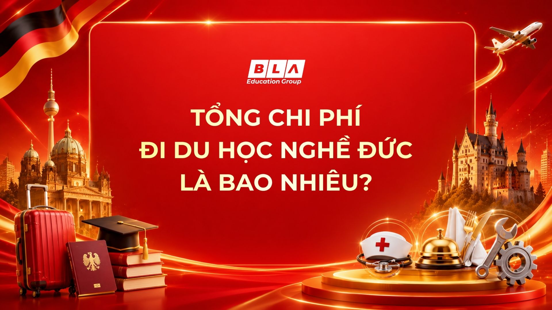 Tổng chi phí du học nghề Đức 2026 bao gồm những khoản gì và cần chuẩn bị bao nhiêu tài chính?