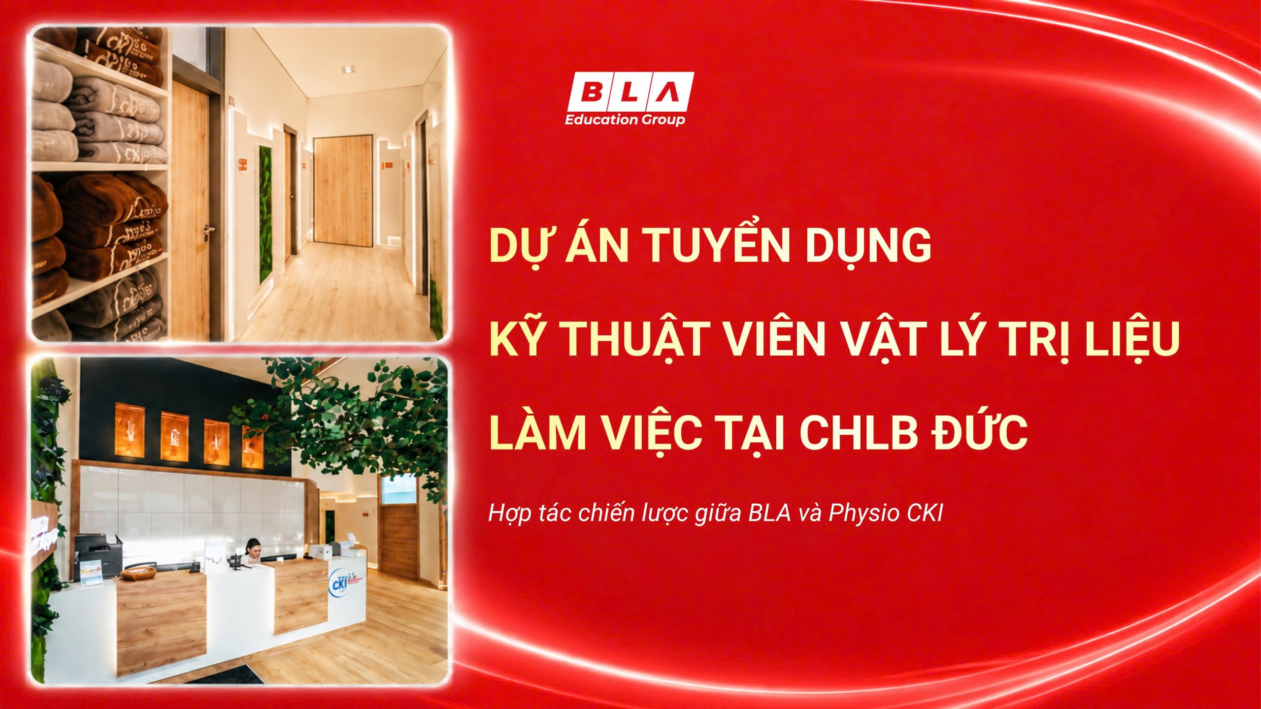 TUYỂN KỸ THUẬT VIÊN VẬT LÝ TRỊ LIỆU LÀM VIỆC TẠI CHLB ĐỨC 2026