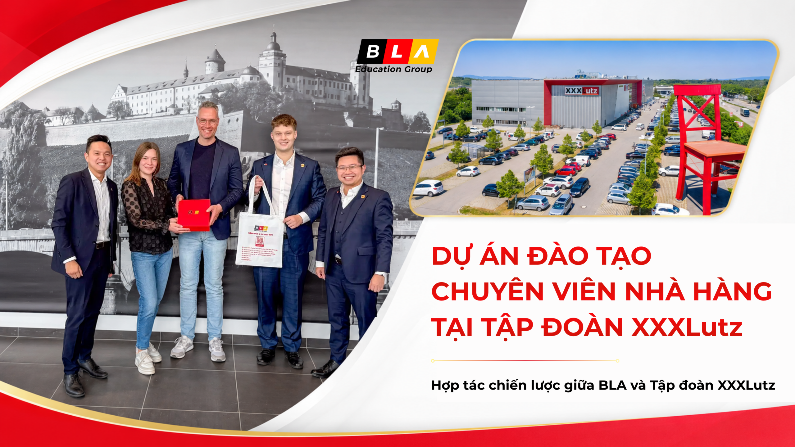 DỰ ÁN ĐÀO TẠO CHUYÊN VIÊN NHÀ HÀNG TẠI TẬP ĐOÀN XXXLutz